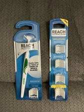 New Reach Ultraclean Access Flosser Kit W/28 Extra Disposable Heads, Unflavored