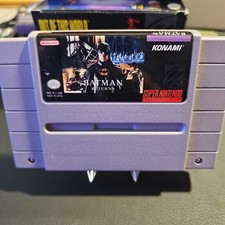 Batman Returns (Super Nintendo Entertainment System, 1992) Cleaned & Tested