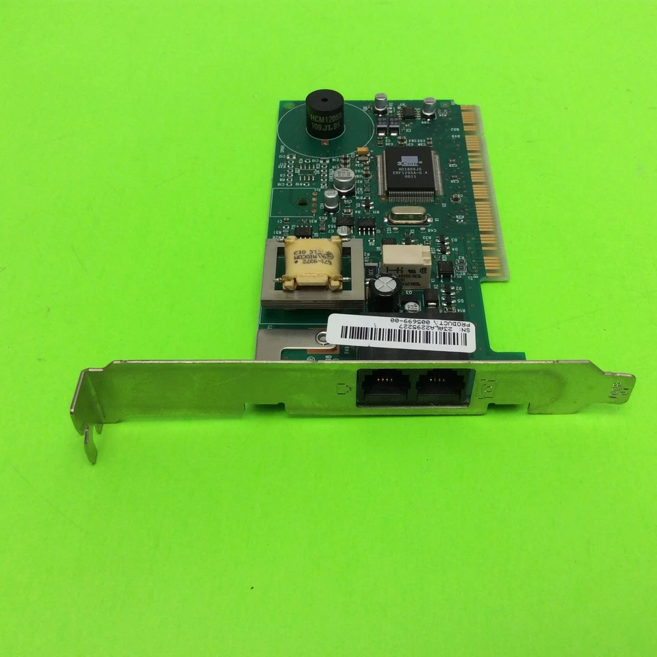 Mm Vintage Computer 0637 Modem 1.012.0637-D 4X2USA-25314-M5-E 3COM - Image 2 of 3