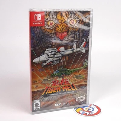 Kyukyoku Tiger Heli -TOAPLAN ARCADE GARAGE- SWITCH US Limited Run Game NEW Shmup