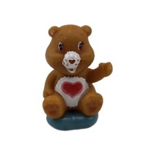 Care Bears Tenderheart Bear PVC Figure Cake Topper Plastic Toy Collectible