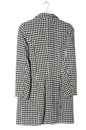 DROLE DE COPINE Cappotto mezza stagione Donna Cappotto Taglia IT 40 nero-bianco - Foto 2 di 5