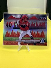 2024 Bowman Chrome Top 100 BTP-40 Edwin Arroyo Reds Baseball Card