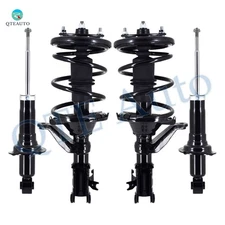 Set 4 Front Quick Complete Strut-Rear Strut For 2001 2002 Honda Civic