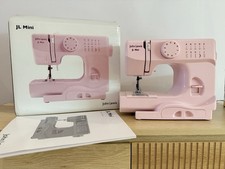 John Lewis JL Mini Sewing Machine Pink, Portable, Electric, 10 Stitch Options