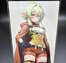 High Elf Archer Goblin Slayer Anime Waifu Card Doujin ACG Goddess Holo