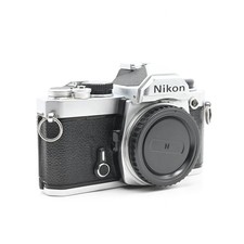 Nikon FM SLR Film Camera Body Chrome (Ser. 3XXXXXX) #005