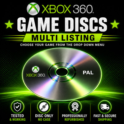 Microsoft Xbox 360 Nur Disc Videospiele - Multi Kauf Angebot verfügbar (Liste 3)