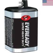 6V Battery, Super Heavy Duty 6 Volt Battery, 1 Count