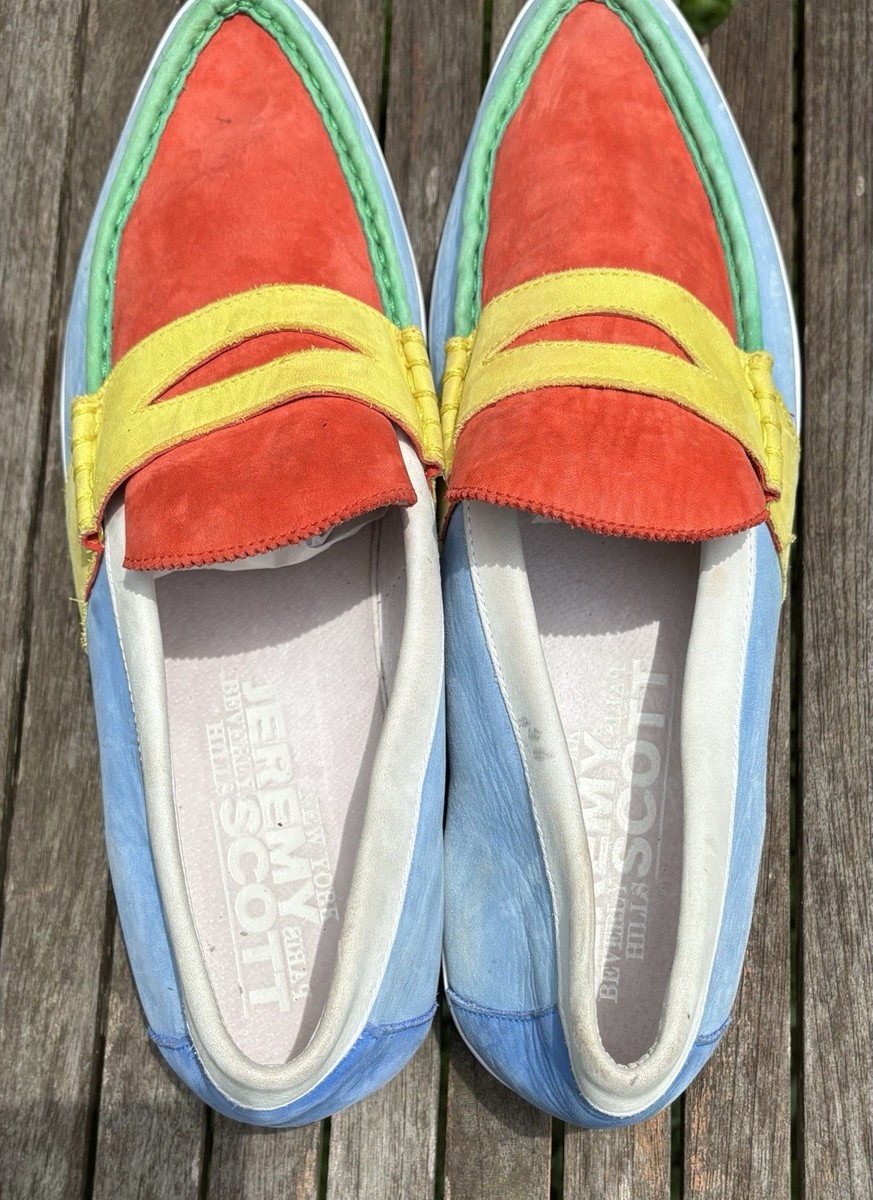 Adidas X Jeremy Scott Penny Loafers Men US 11.5 Slip-On Shoes