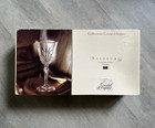Cristal d'Arques Salzburg Gold Crystal Wine Glasses Set of 4 17 cL Clear/Gold — photo 1