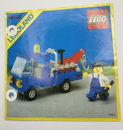 Legoland 6656 set Vintage 1985 instruction Booklet Pick Up Truck (Tow Truck) π» - Picture 1 of 4
