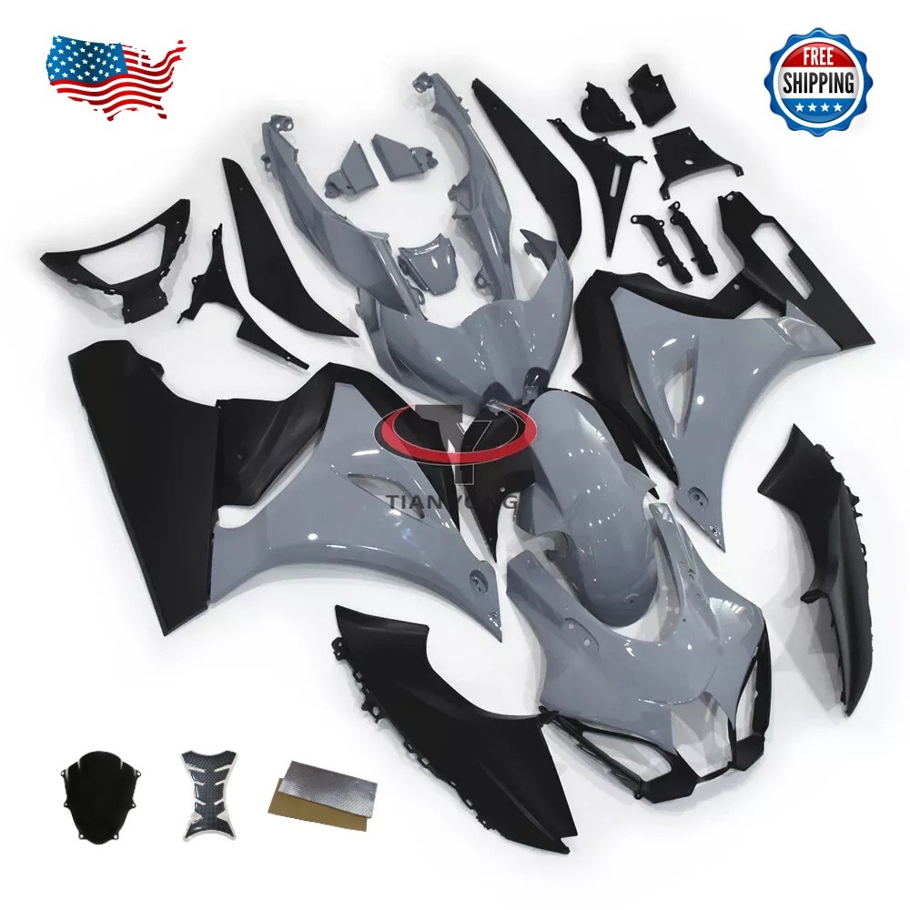 Cement Gray Fairings For Suzuki 2017-2024 GSXR1000 18 19 Injection Bodywork Kit