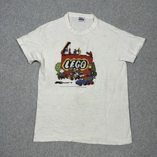 SUPER RARE Vintage 1985 Lego K-Mart T-Shirt Single Stitch Kids Large Size 14-16