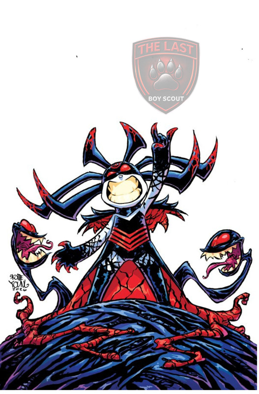 QUEEN IN BLACK #1 RATIO 1:100 SKOTTIE YOUNG VIRGIN PRE-SALE