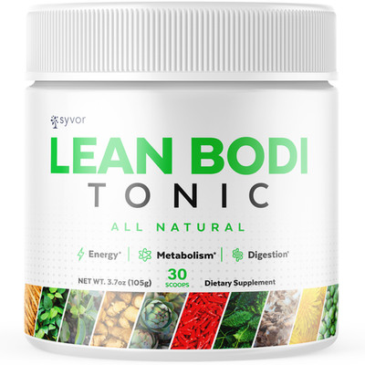 (1 Pack) Lean Bodi Tonic Powder Weight Management & Fitness Support 30 Servings