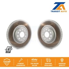 Front Coated Disc Brake Rotors Pair For Volkswagen Atlas Cross Sport KG-101339