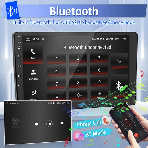 Upgrade For 2009-12 RAM 1500 2500 3500 Wifi CarPlay Car Radio GPS Stereo Android - Bild 18 von 19