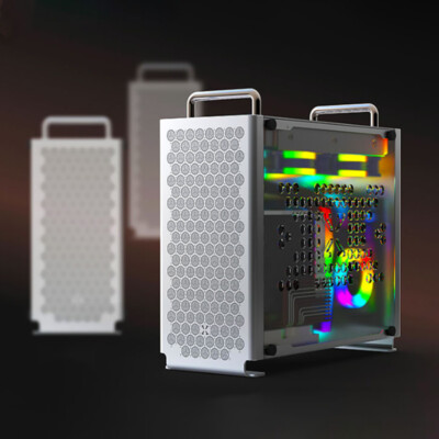 ITX PC Case Aluminum Acrylic Side Panels SFX Computer Cooling Case 2022 NEW lot