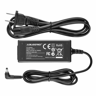 Adattatore CA Caricabatterie Per Canon ZR80 ZR85 ZR90 Cavo Di