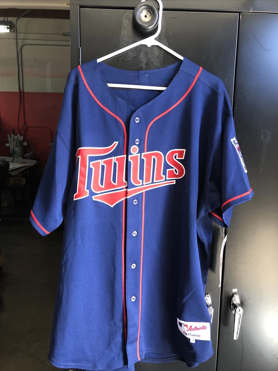 MLB Minnesota Twins Jersey Authentic Majestic Size 54 NOS eBay
