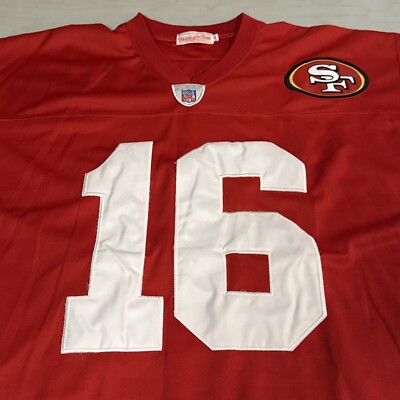 サンフランシスコ49ers モンタナ ジャージ 16 Vintage 80s Joe Montana #16 San Francisco 49ers Jersey Sand