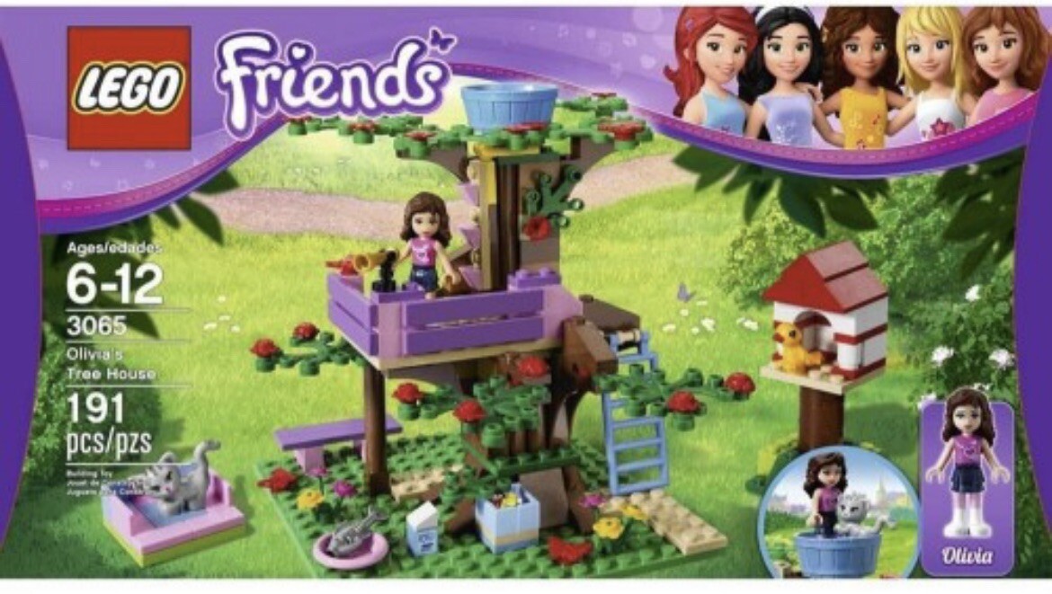 Lego Friends Olivia's Tree House (3065) Retired Complete Set