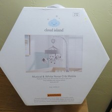 cloud island whale mobile