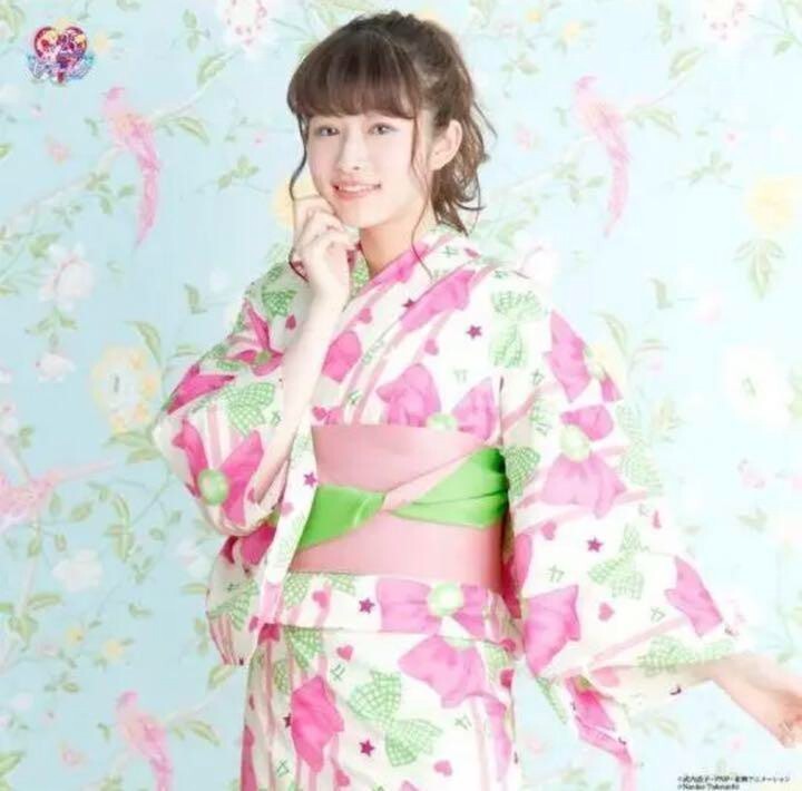 Sailor Moon Yukata Obi Set Sailor Moon Jupiter 25th