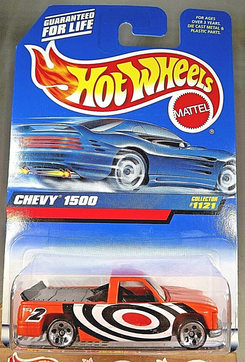 【レアカード】ホットウィール CHEVY 1500 1998 Vintage Hot Wheels Collector #1121 CHEVY 1500 Orange w