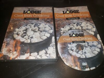 Lodge Cast Iron Cookware and Charcoal with Johnny Nix DVD