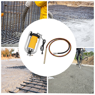 Hand Held Portable Concrete Vibrator Electric Concrete Vibrator 2000W 4300r/min