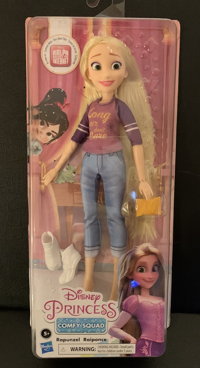 Disney Princess Comfy Squad Rapunzel As Seen In Ralph Breaks The Internet  Doll