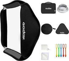 Godox 32X32 Softbox Kit Photography Lighting Modifier With Carrying Case