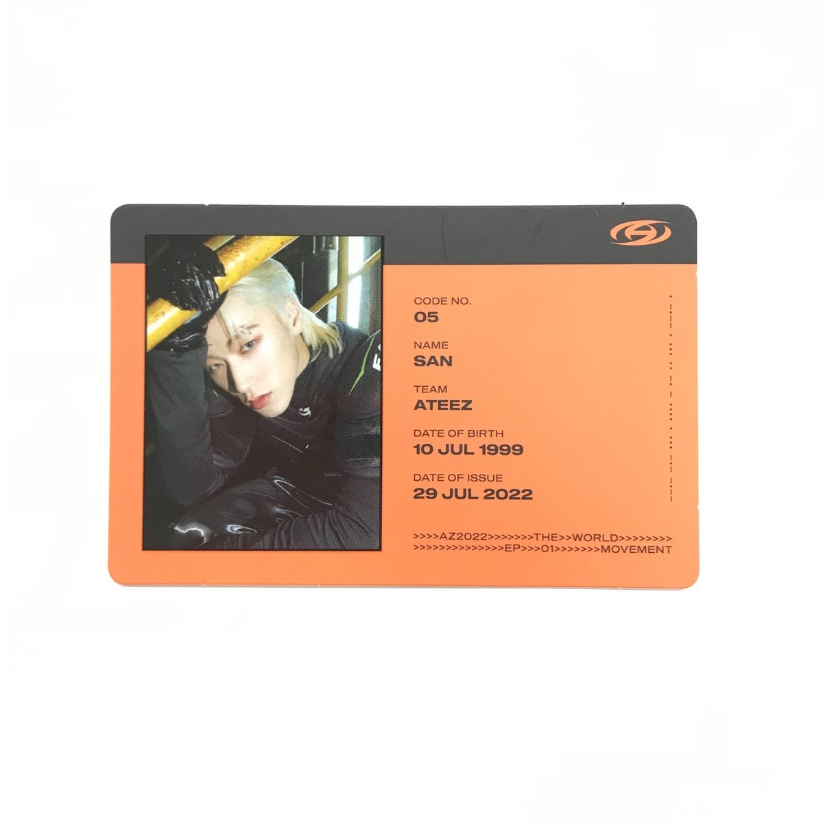 ATEEZ] THE WORLD EP.1 / Guerrilla / Z ver.(빨) Official ID