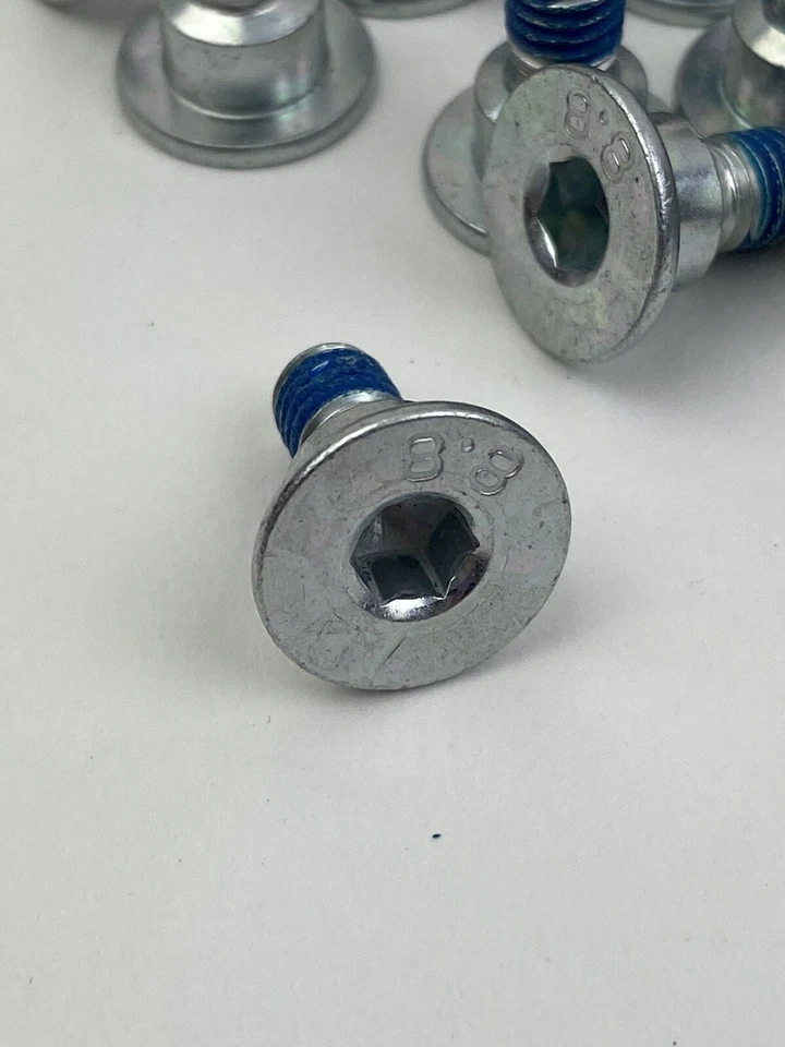 Pacote com 18 parafusos de rotor de disco de freio originais do fabricante Mercedes-Benz 201-421-01-71 - Imagem 4 de 4