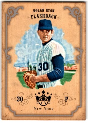 2019 Panini Diamond Kings DK Flashbacks Nolan Ryan #DKF-NR New York Mets