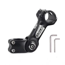 Adjustable Bicycle Handlebar Stem Variable ±60° Bike Riser Front Fork Stem