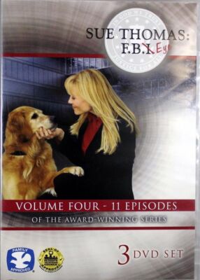 Sue Thomas F.B.Eye Volume 4 11 Episodes NEW 3 DVD Set
