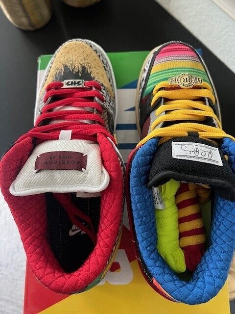 Nike SB Dunk Low What The Paul Size 9.5 195240867633| eBay Nike SB Dunk Low What The Paul Size 9.5 195240867633| eBay