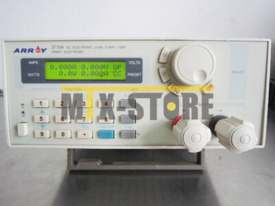 1pcs  new  Array 3710A USB Programmable DC Electronic Load 150W 0~360VDC 0~30ADC