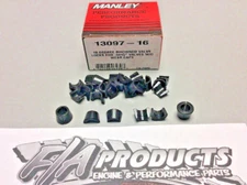 Manley 13097-16 10 Degree Conventional 11/32" Machined Valve Lock Set Of 16