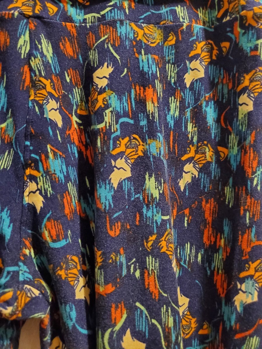 LulaRoe Scar from Lion King OS Leggings