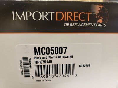 Import Direct RPK7514 Chassis Rack And Pinion Bellows Kit fits 00-06 Toyota Tund