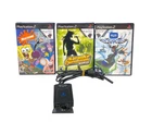 PlayStation 2 Eye Toy Bundle Lot 3 Games + PS2 Eye Toy Tested & Working