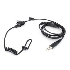 7.1mm Plug Acoustic Air Tube Earbud PTT 7.1mm Tacticals Radios Telescopic