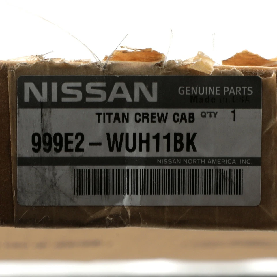 Alfombrillas Nissan Titan 2009-2015 nuevas doble cabina alfombra negra OEM 999E2-WUH11BK Foto 3 de 3