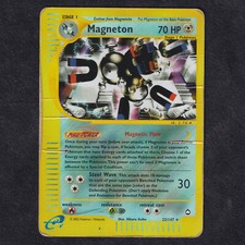 [PO] MAGNETON Pokemon REVERSE HOLO AQUAPOLIS E-Series 22/147 English POOR on eBay