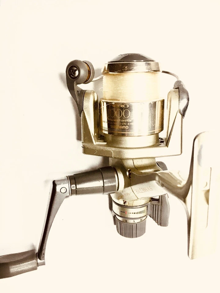 Shimano Aero Symetre Spinning Reel 1000 Rear Drag / Made In Japan - Image 4 of 4