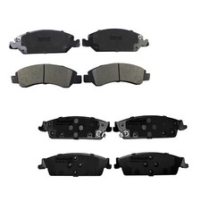 8PCS Front Rear Ceramic Brake Pads For Chevy Silverado 1500 Tahoe MC Sierra 1500